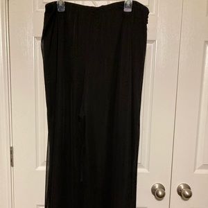 Alex Evenings Plus Size Black Pants